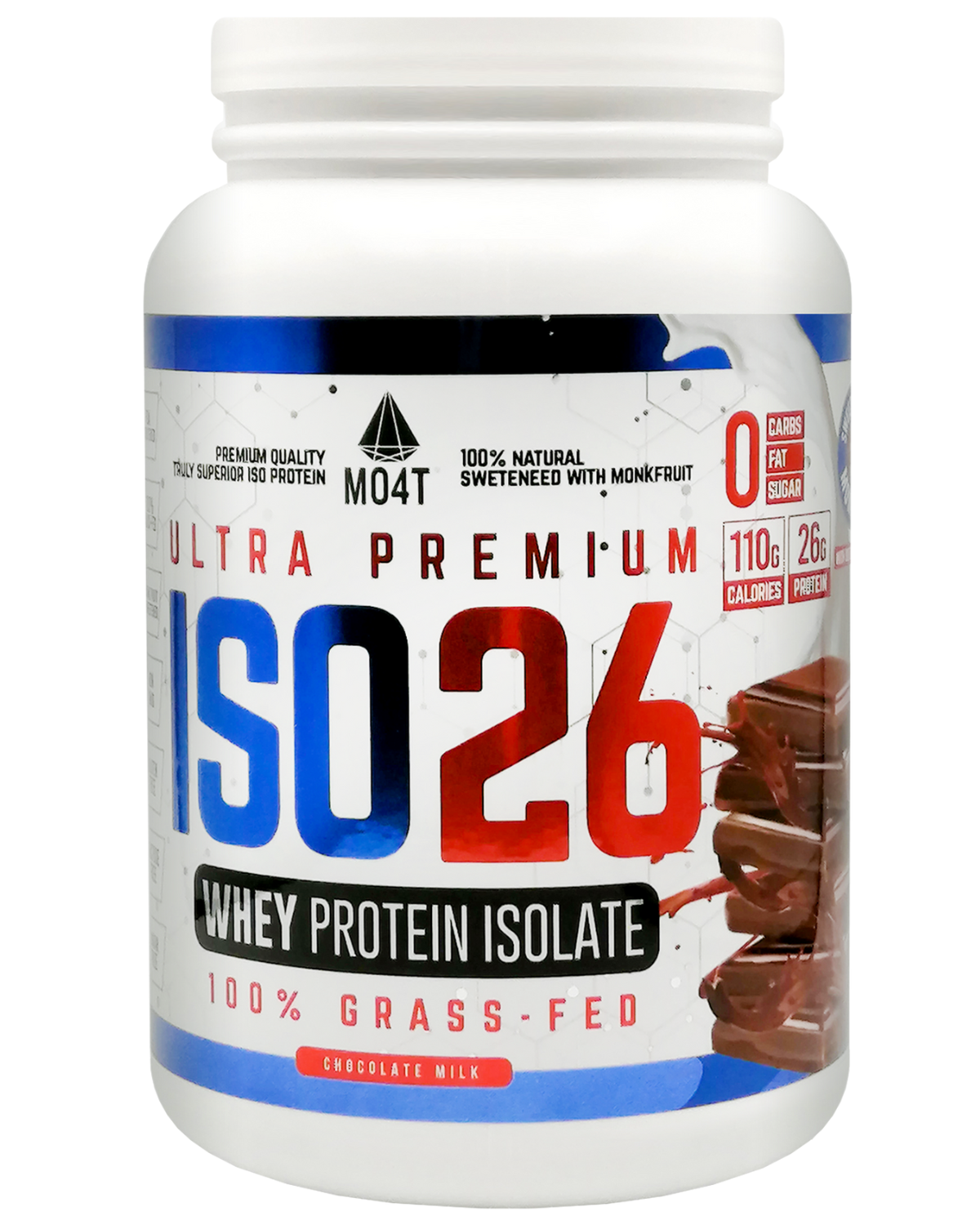 PROTEINA ISO26  Sabor Chocolate de leche