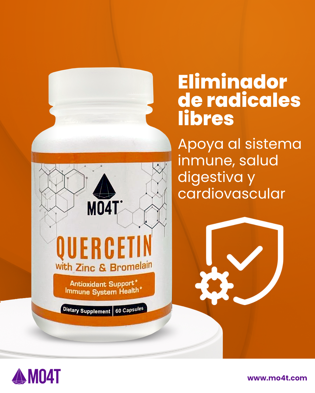 QUERCETIN - Eliminador de radicales libres