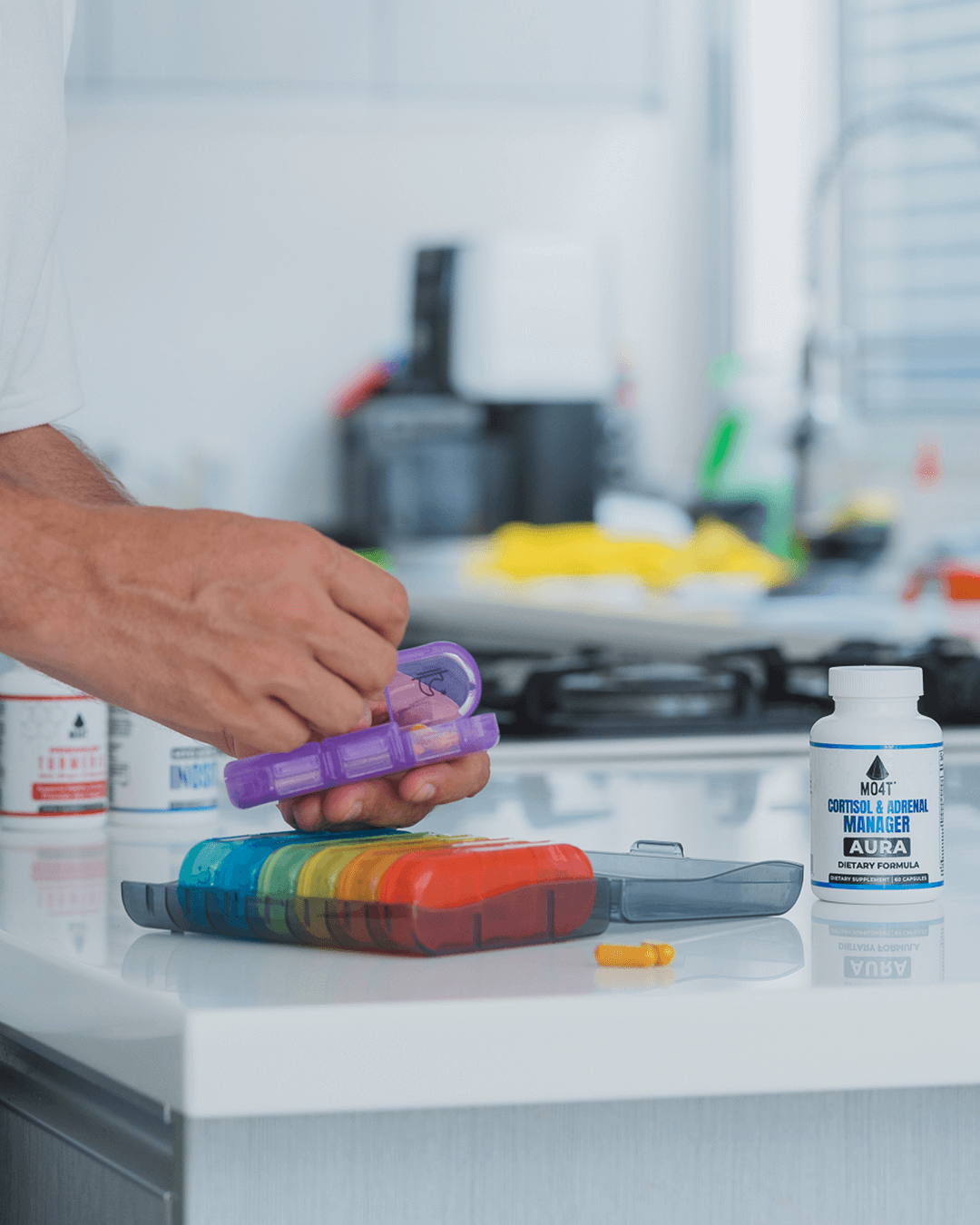 MO4T Pill Organizer