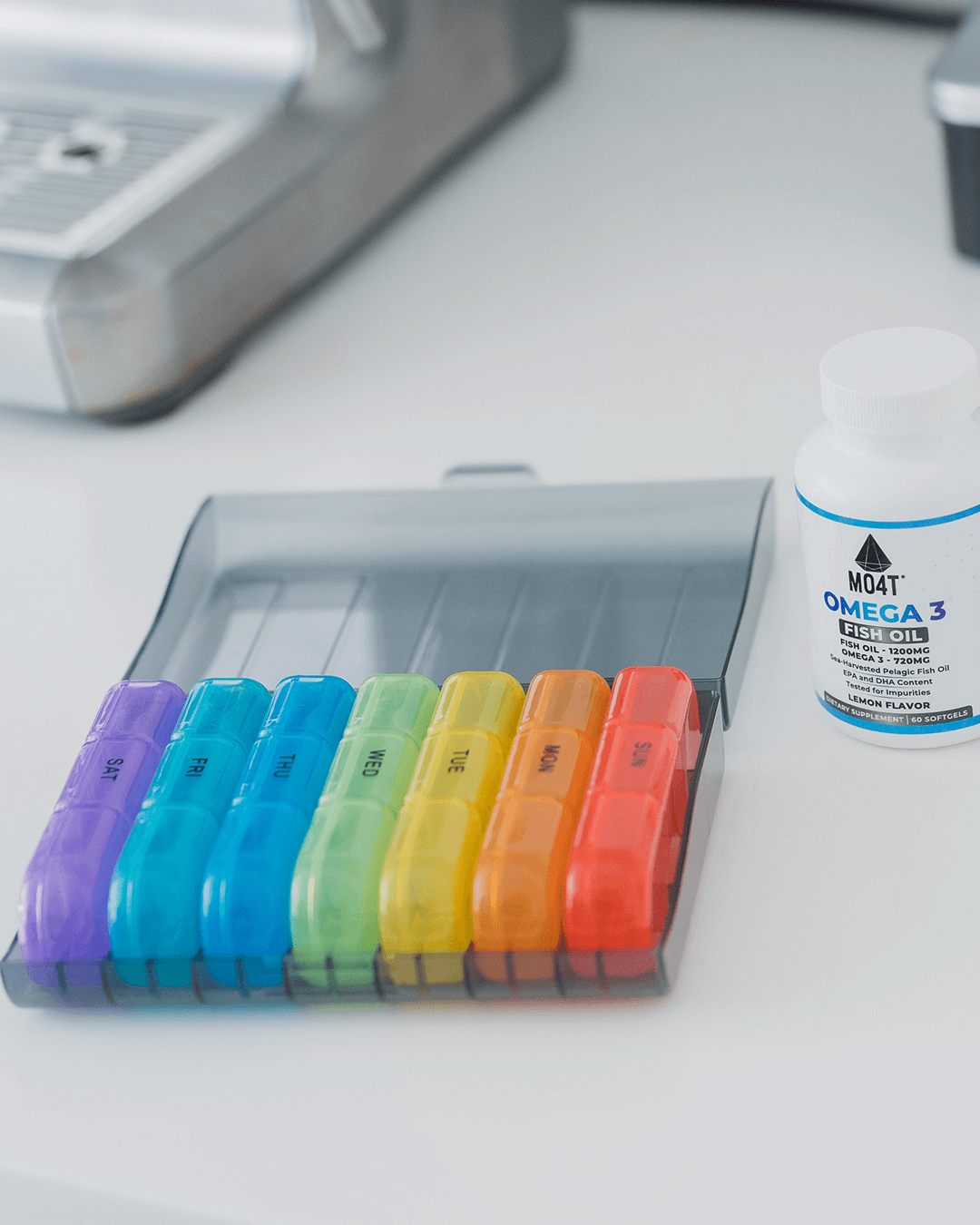 MO4T Pill Organizer