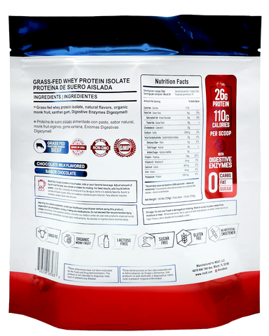 Proteína ISO26 Chocolate | Nutrición Deportiva Premium