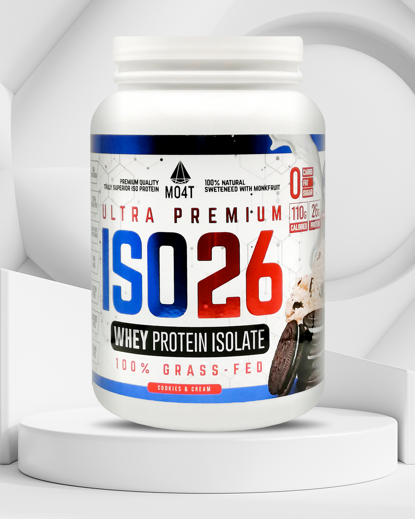 PROTEINA ISO26 (Premium Whey Protein Isolate) - Sabor Cookies & Cream