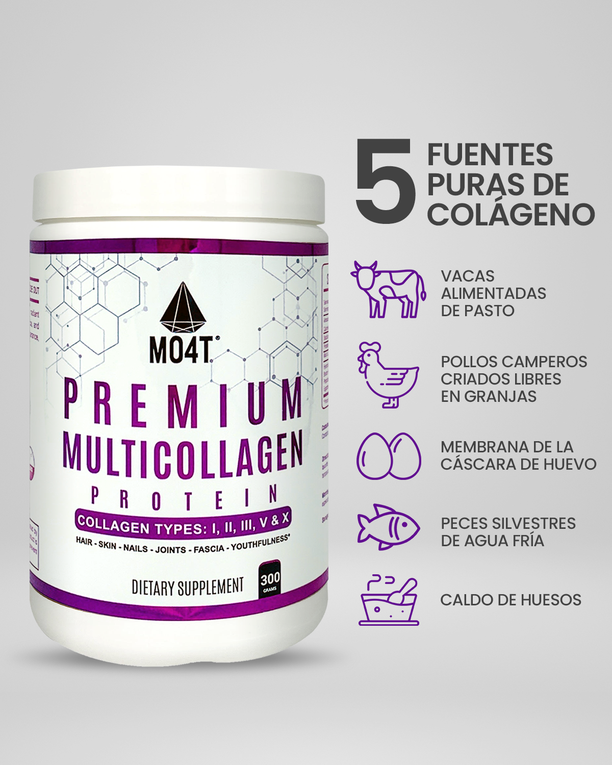 MULTICOLÁGENO PREMIUM - Potencia tus articulaciones, tejidos y músculos