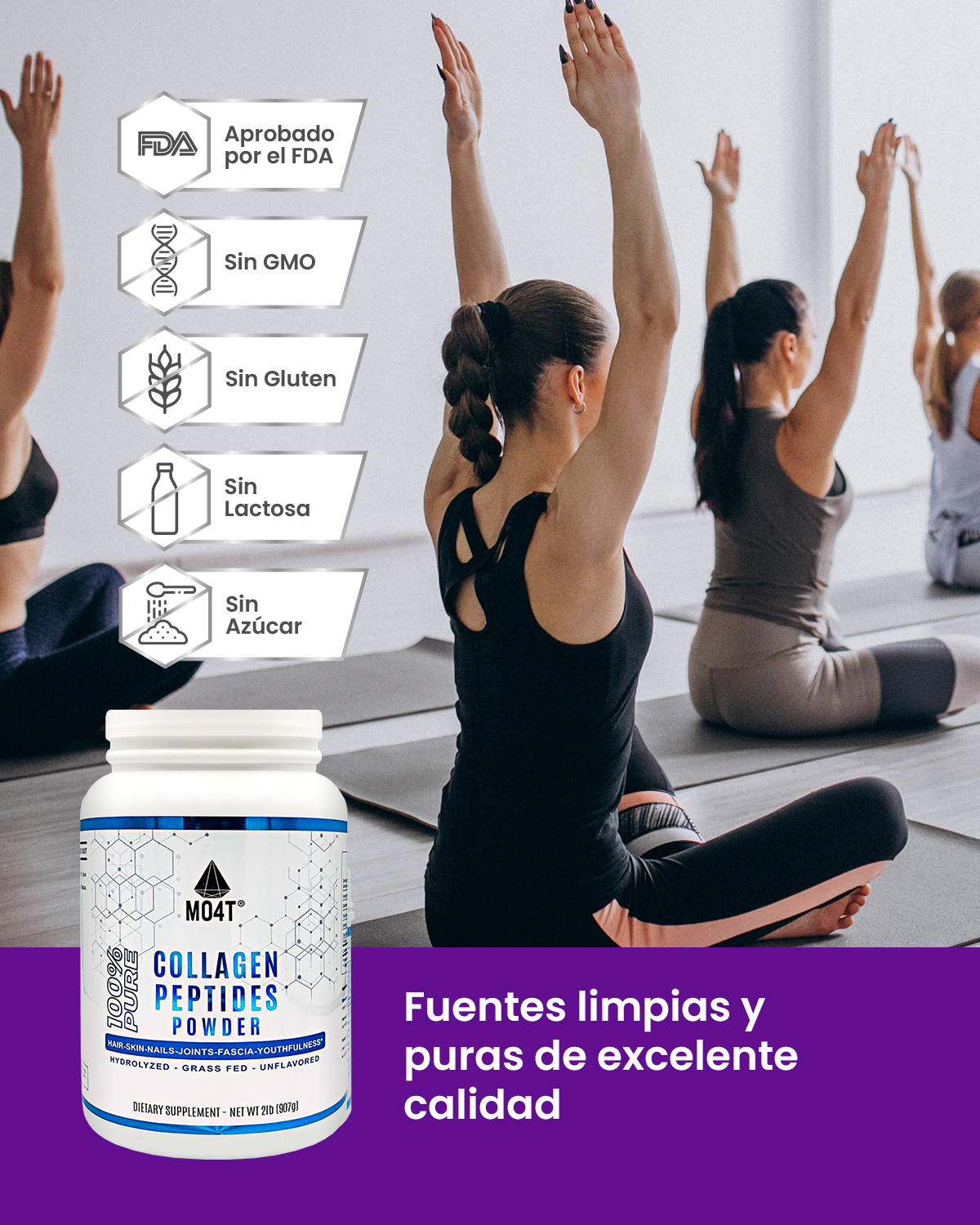 PEPTIDOS DE COLÁGENO HIDROLIZADO - (Pack familiar, 82 servicios)