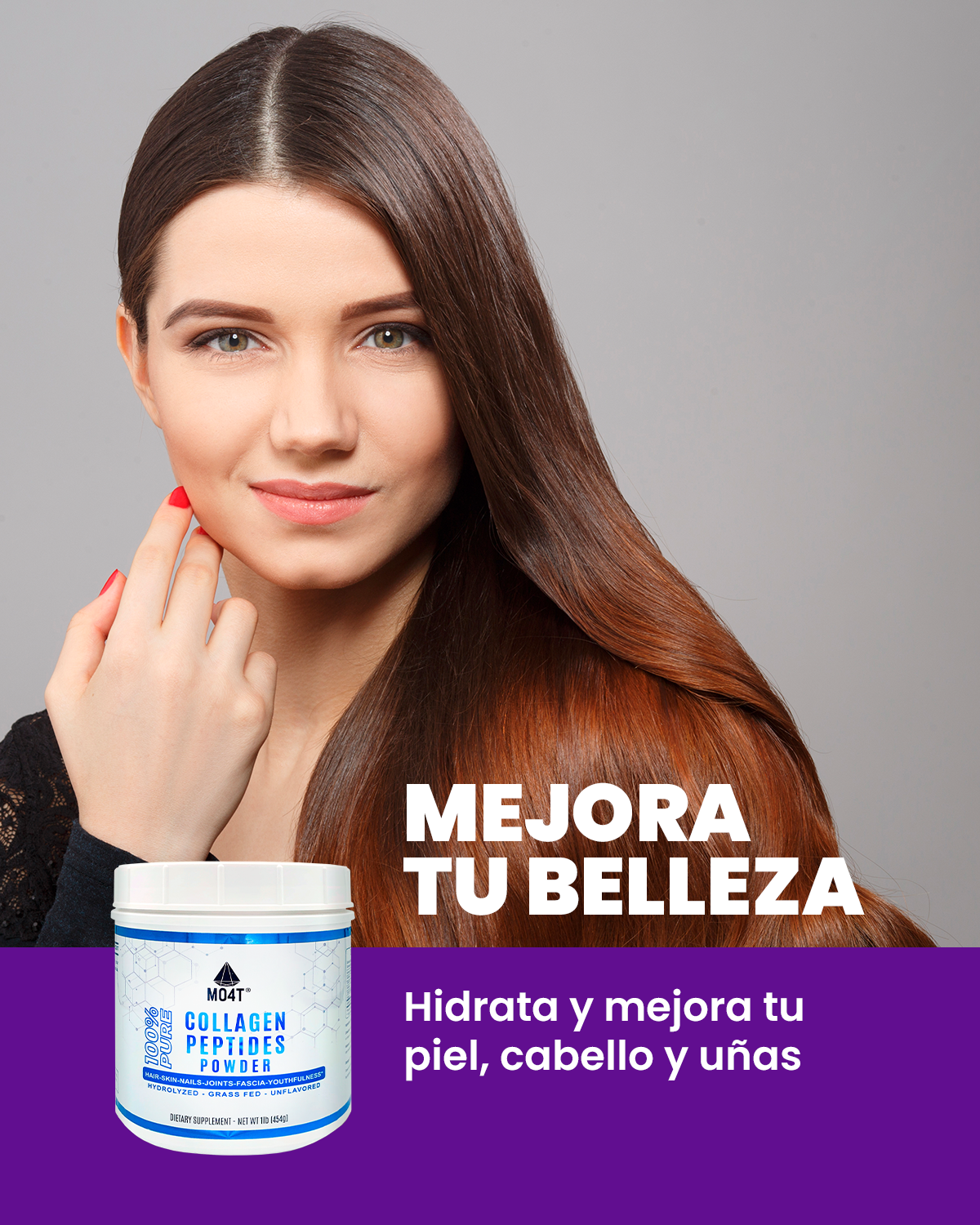 PEPTIDOS DE COLÁGENO HIDROLIZADO - (Pack individual, 41 servicios)