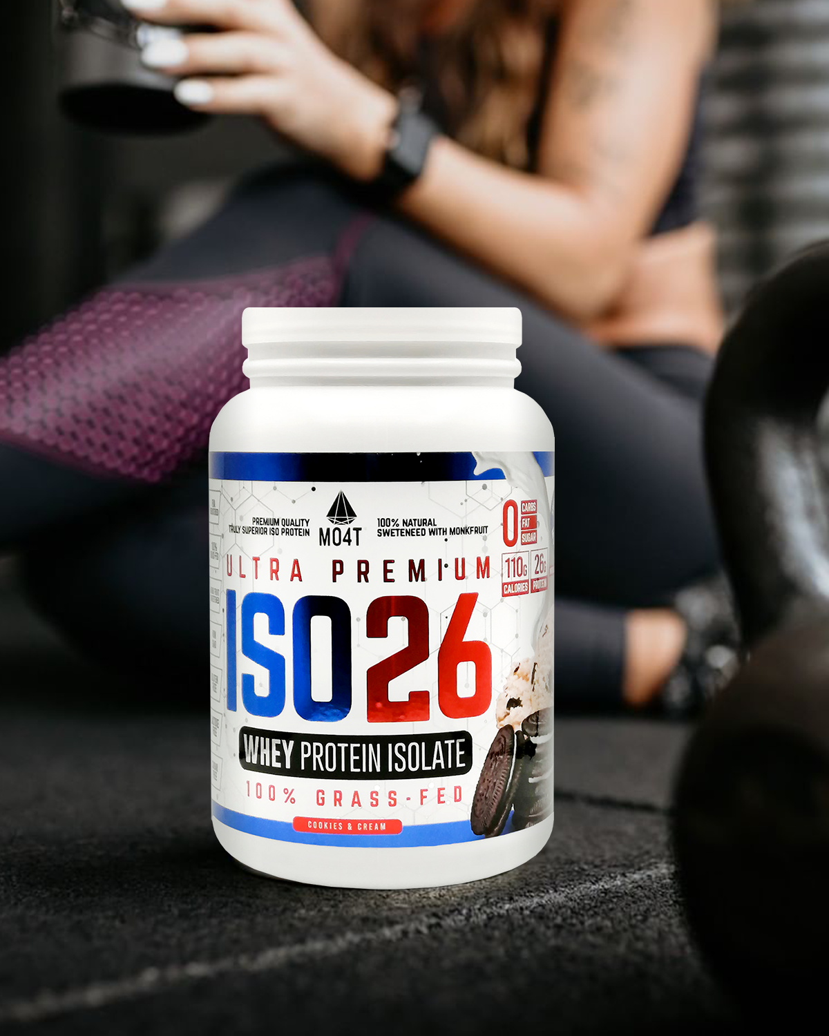 PROTEINA ISO26 (Premium Whey Protein Isolate) - Sabor Cookies & Cream