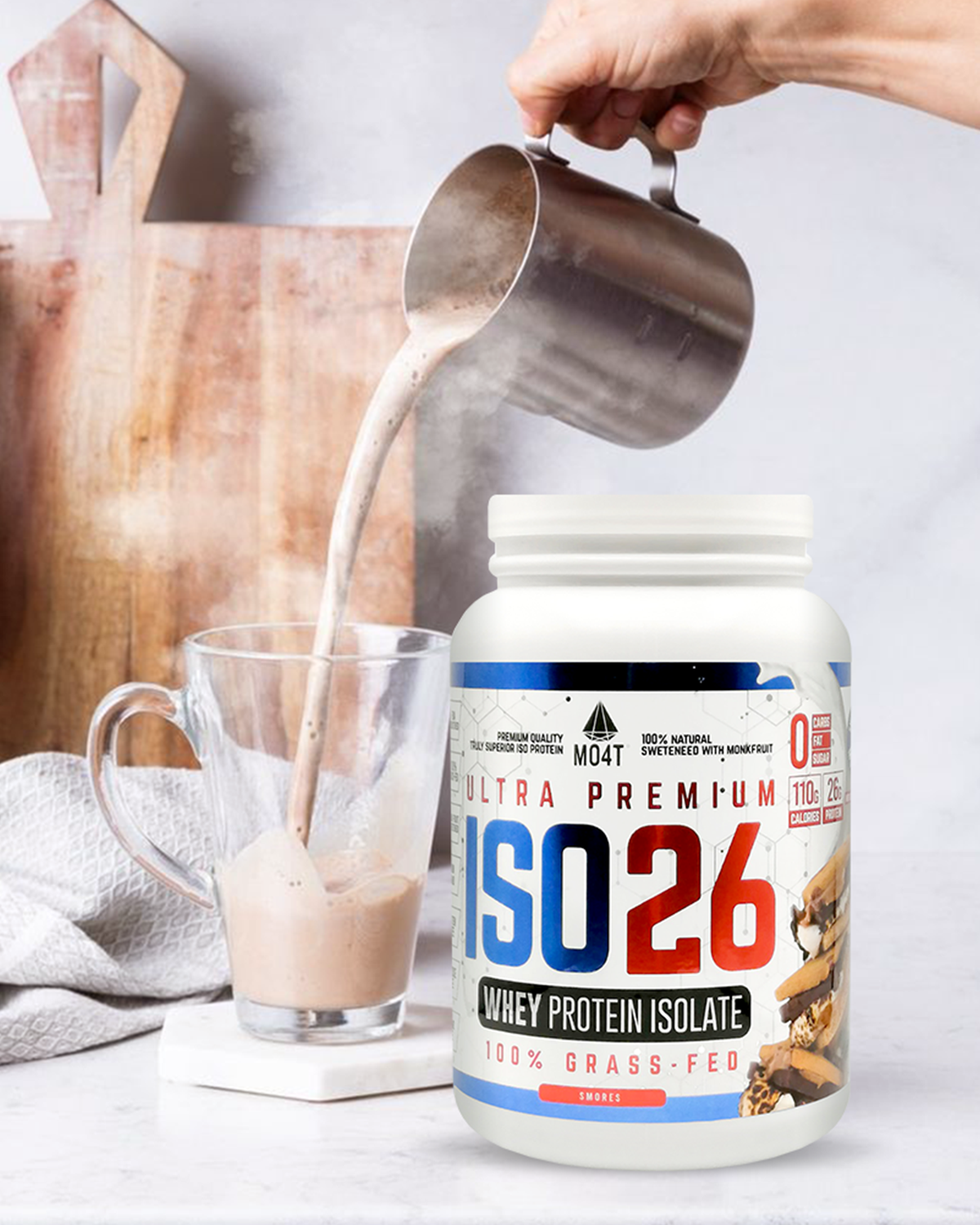 PROTEINA ISO26 (Premium Whey Protein Isolate) - Sabor Smores